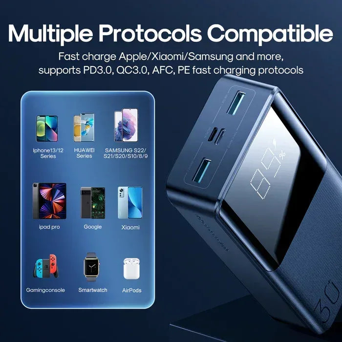 JoyRoom powerbank 30000mah JR-T015 - Three