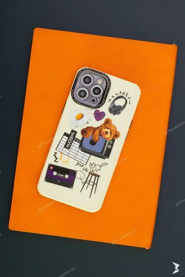 Q Series printed Camera Protection case iPhone 12 Pro Max - Three