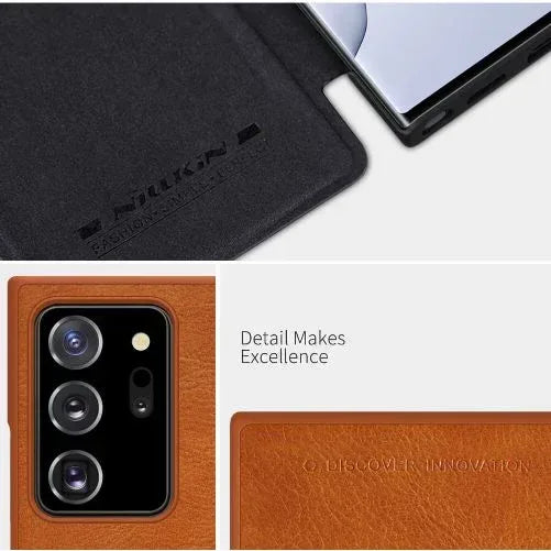 Nillkin Qin Series Leather case for Samsung Galaxy Note 20 Ultra - Three