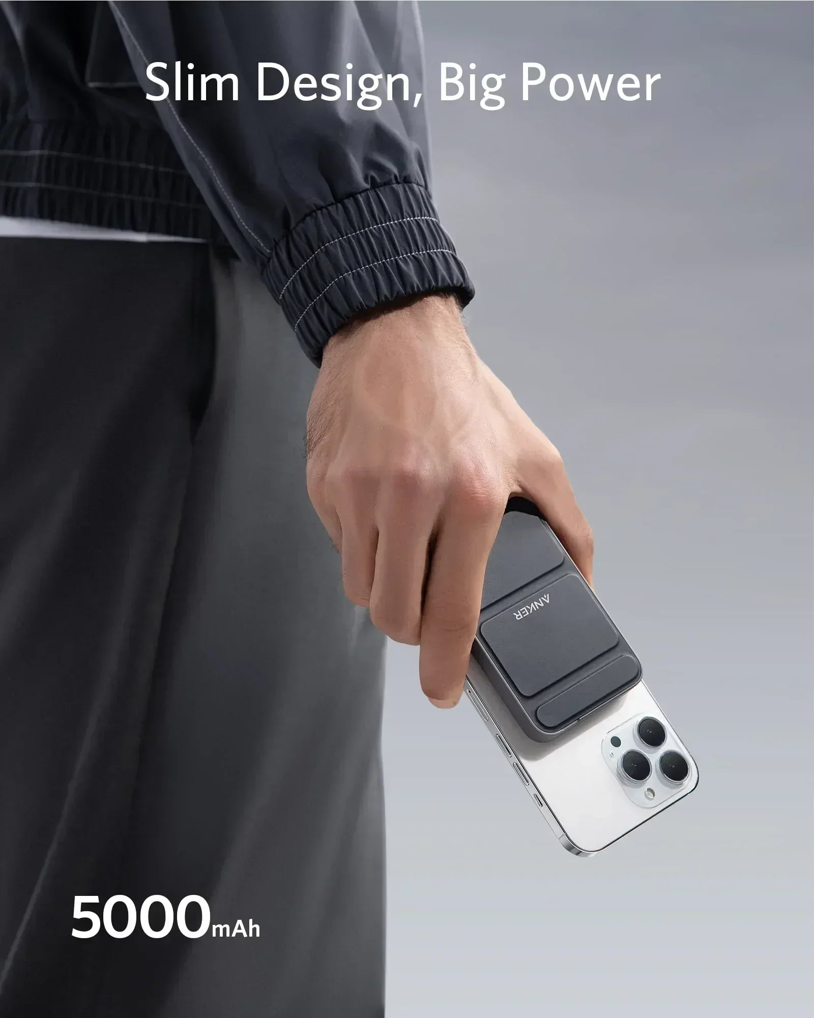Anker 622 Magnetic Battery (MagGo) | Snap. Charge. Chill. - Three