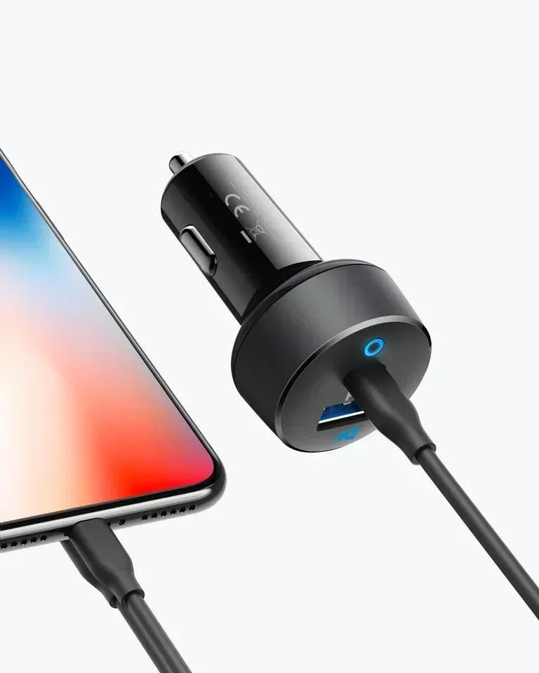 Anker PowerDrive PD Type-C - USB Car Charger - Three