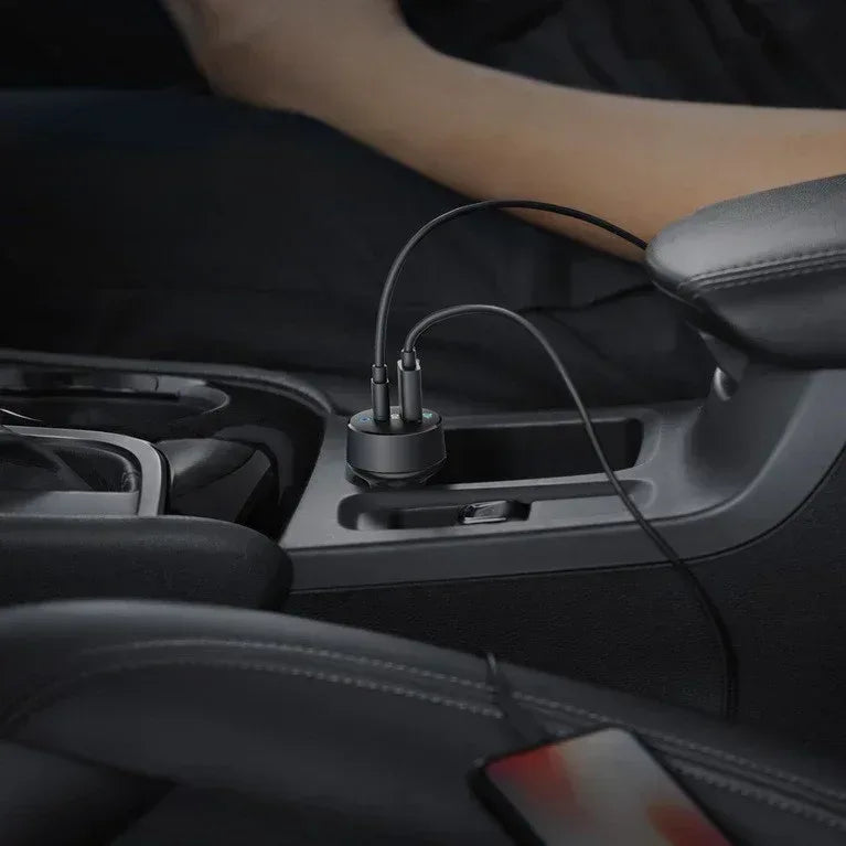 Anker PowerDrive PD Type-C - USB Car Charger - Three