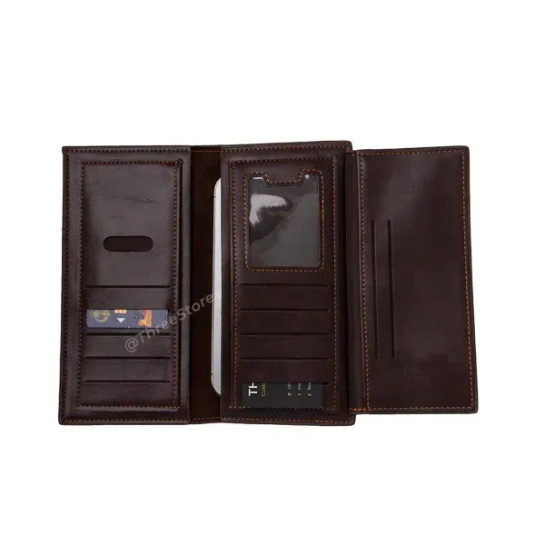 Bange PU leather Slim minimalist Wallet 577-1 - Three
