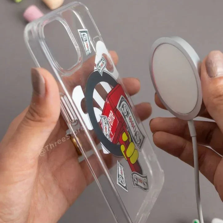 DFANS Painted Magsafe Case iPhone 13 Pro Max - Three