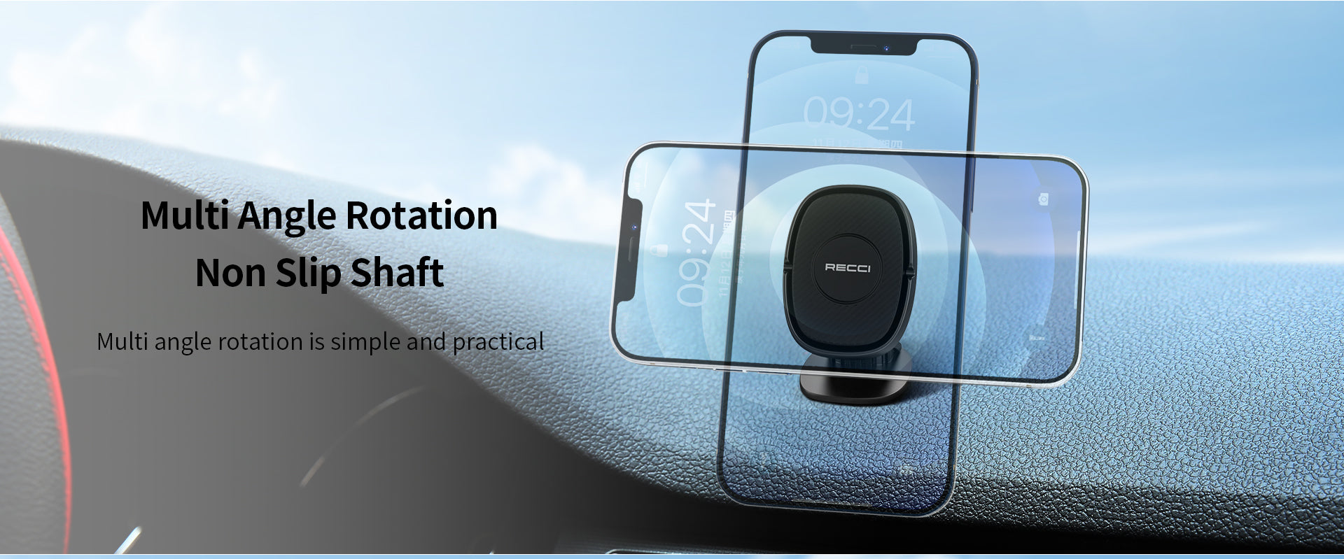 Recci Magnetic Car Holder RHO-C18