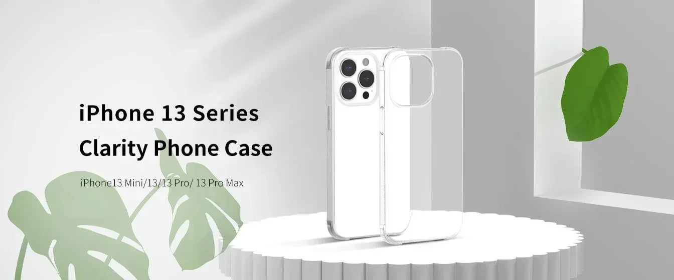 Recci Clear Crystal Case iPhone 13 Pro Max - Three