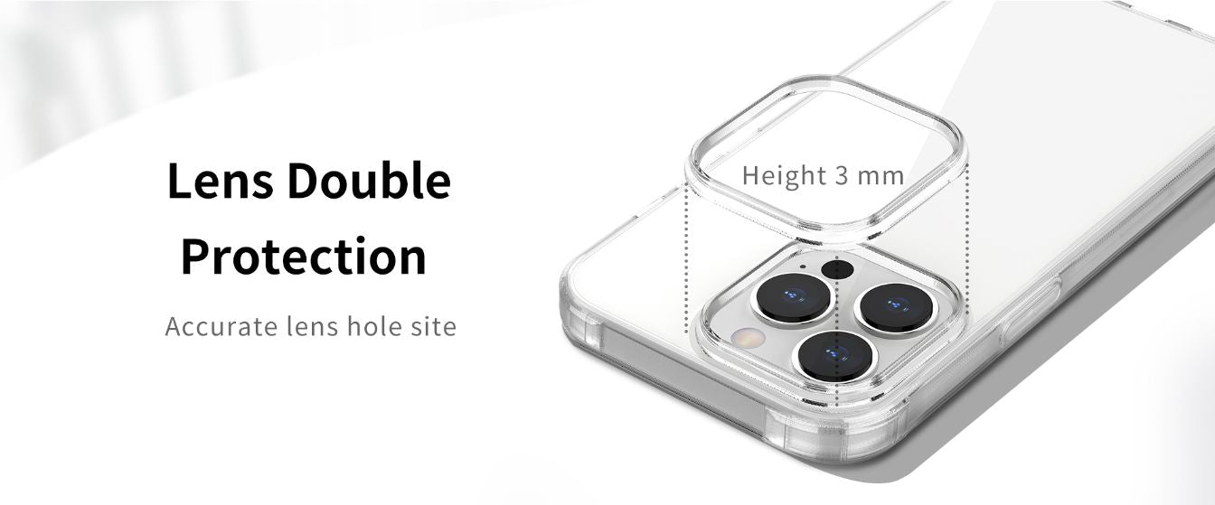 Recci Clear Crystal Case iPhone 13 Pro Max