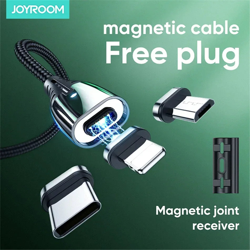 Joyroom Magnetic Cable Charger 3 In 1 - Three