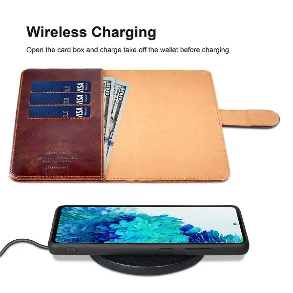 Puloka Wallet Case Samsung S21 Ultra - Three