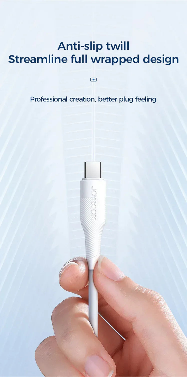 Joyroom Type-C To Type-C 60W Fast Charging Cable M3 - Three
