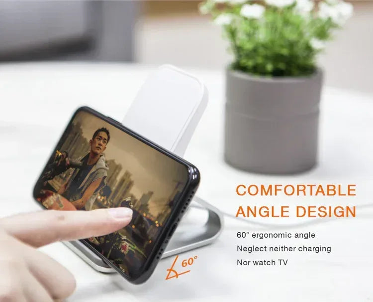 Recci Vertical Wireless Charging Stand Rcw-06 - Three