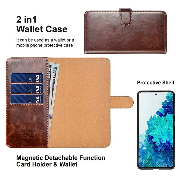 Puloka Wallet Case Samsung S21 Ultra - Three