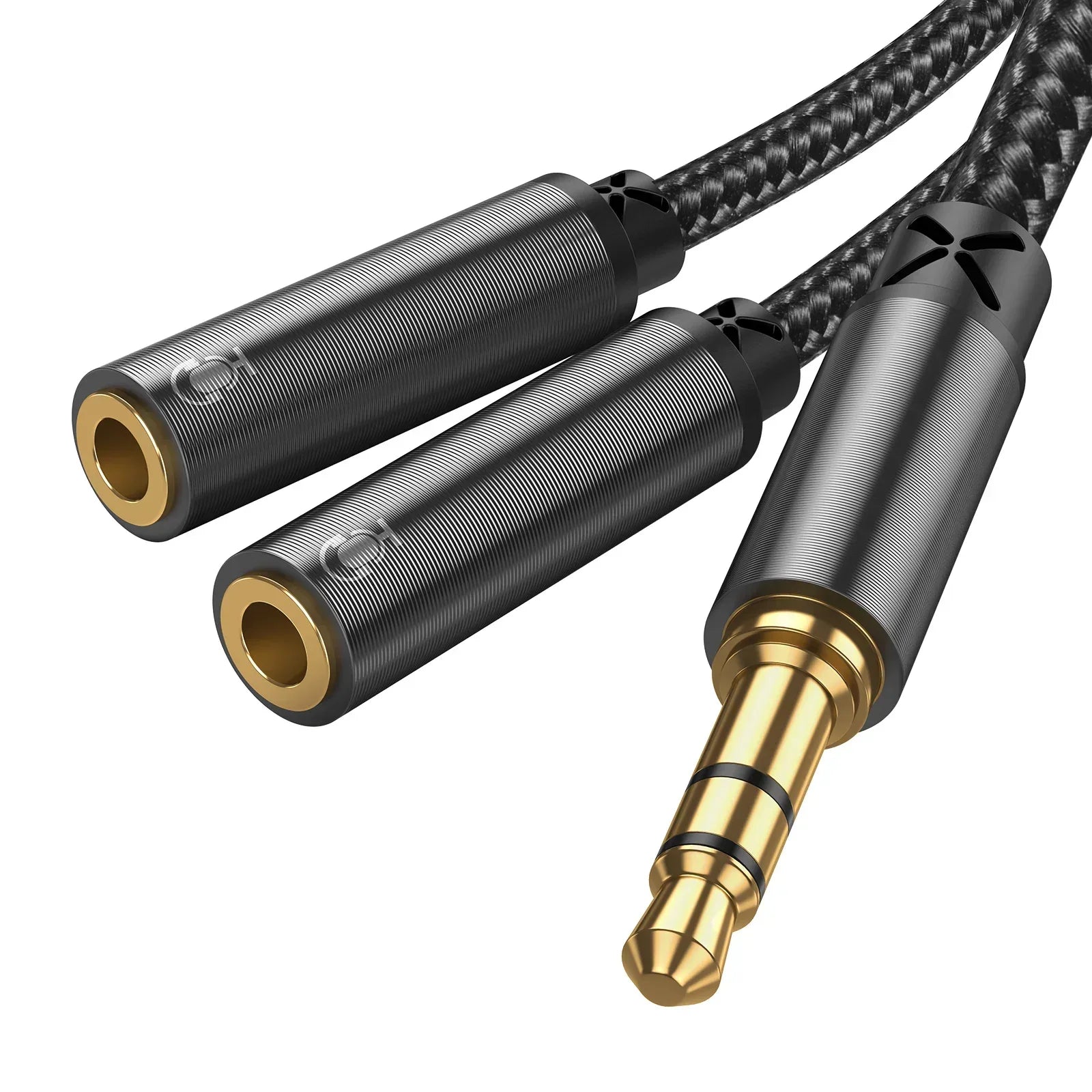 Joyroom Male To 2-Female Y-splitter Audio Cable SY-A04 - Three