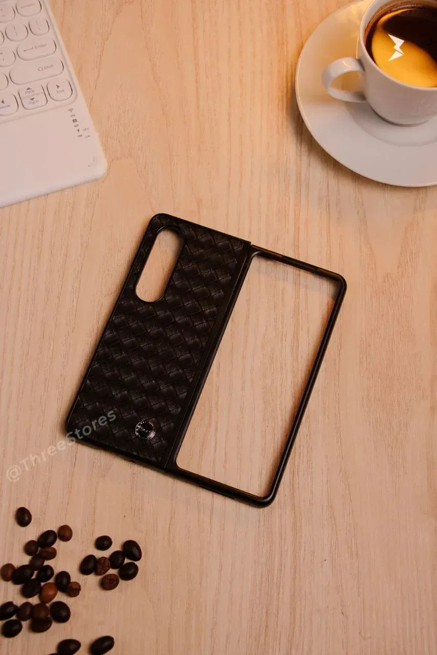 KeePhone Leather Pie Case Samsung Z Fold 3 - Three