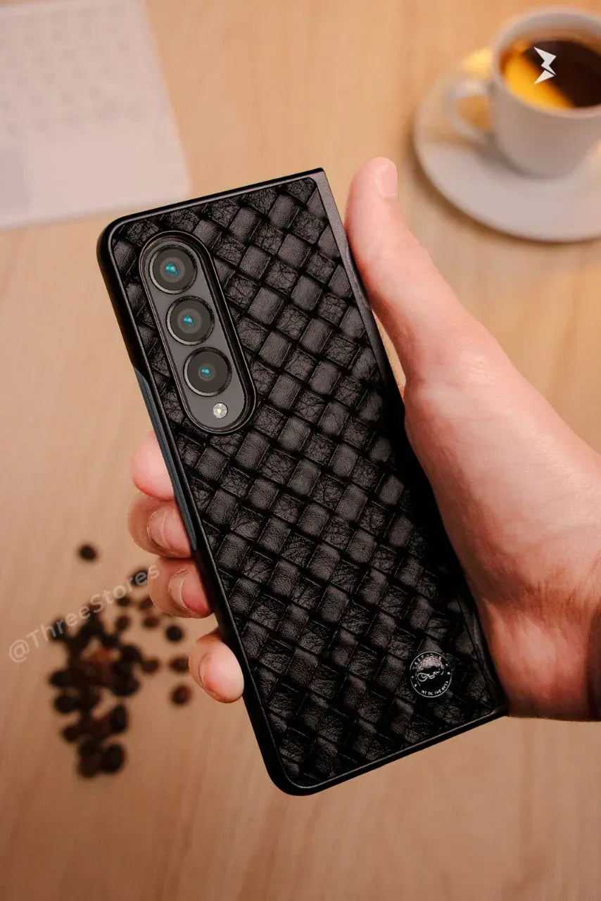 KeePhone Leather Pie Case Samsung Z Fold 3 - Three