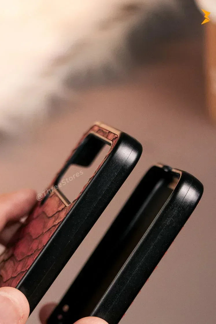 KeePhone Leather alligator Case Samsung Z Flip 3/4 - Three