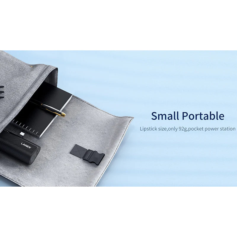 Lanex Mini Capsule Power Bank Fast Charging LP25