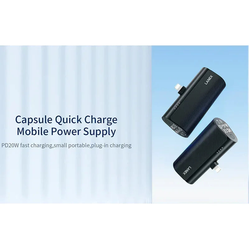 Lanex Mini Capsule Power Bank Fast Charging LP25 - Three