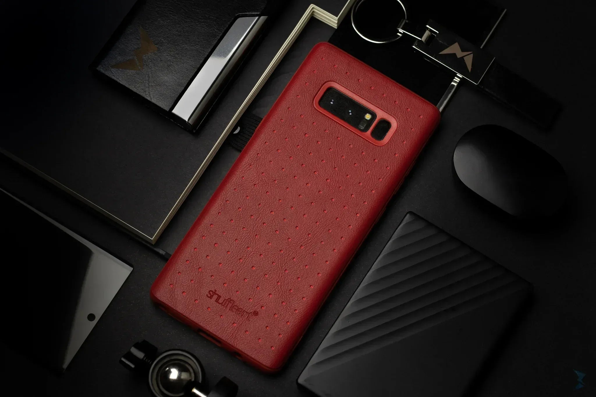 Porsche Shuffleart leather case Samsung Note 8 - Three