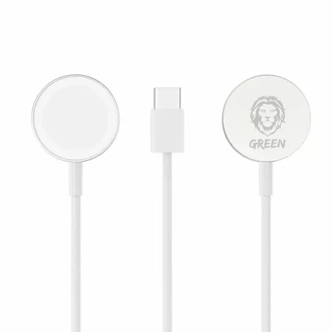 Green Lion Magnetic Charging Cable For Apple Watch - Three