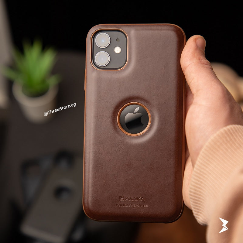 Puloka Leather Line Case iPhone 11