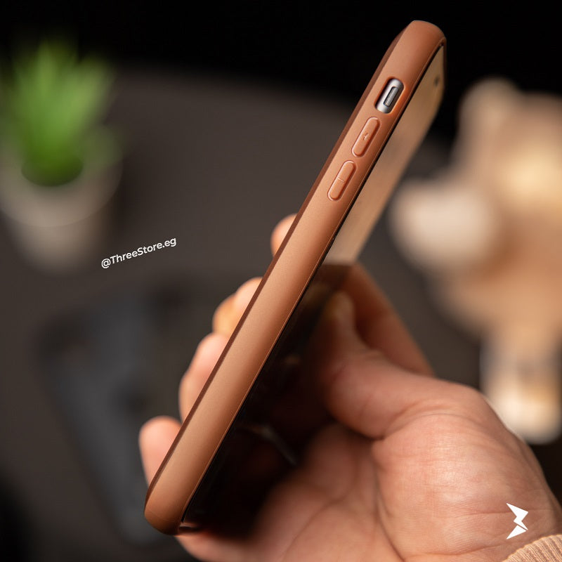 Puloka Leather Line Case iPhone 11