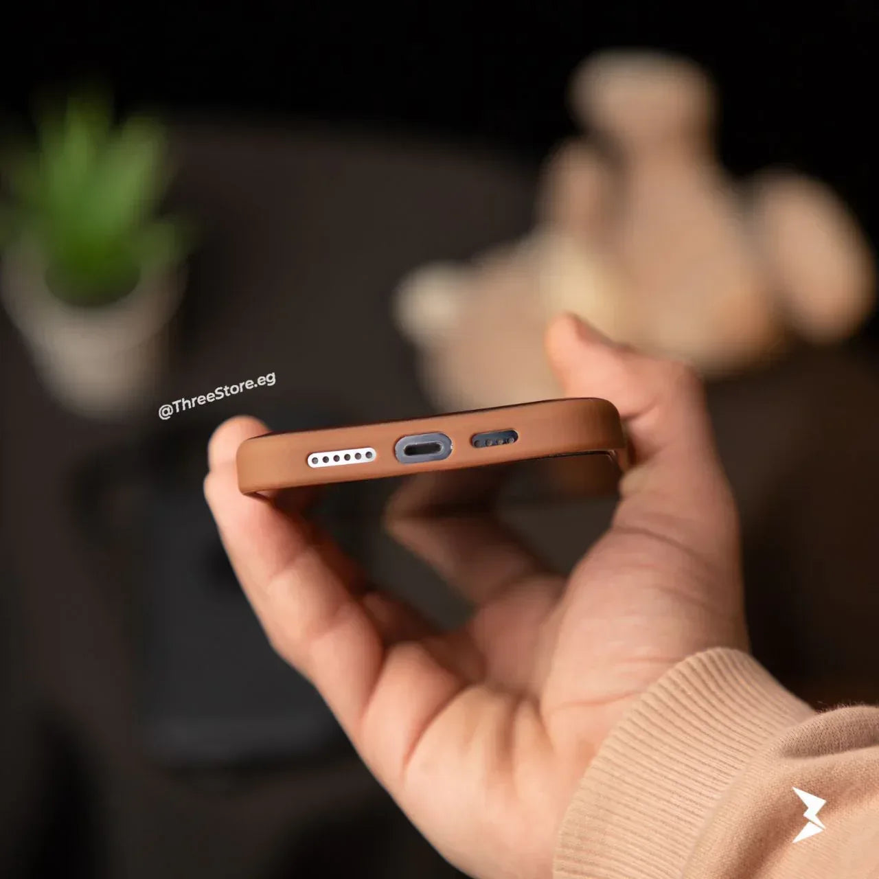 Puloka Leather Line Case iPhone 13 Pro - Three