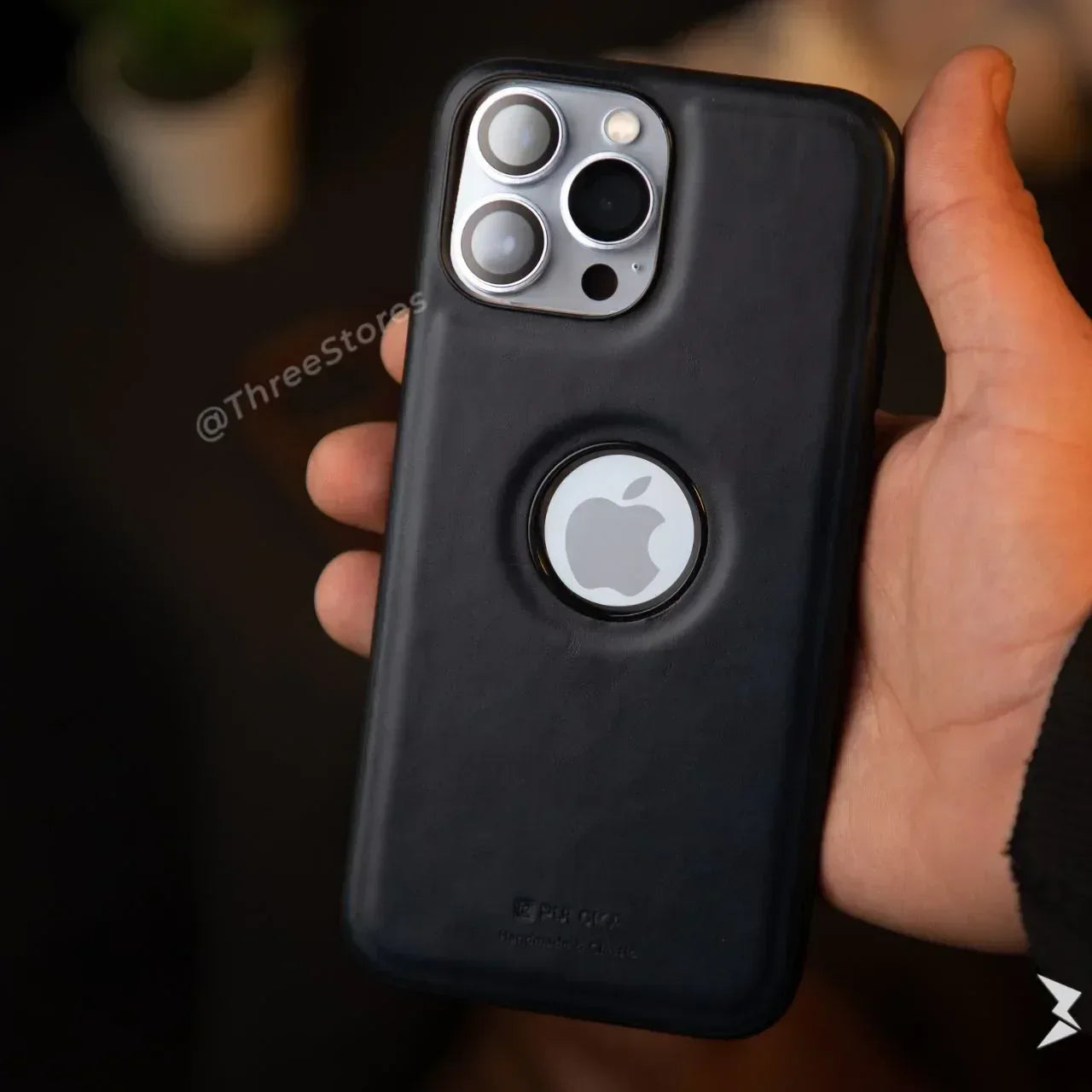 Puloka Leather Line Case iPhone 13 Pro Max - Three