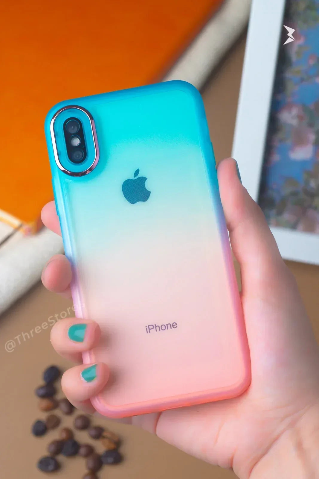 Q Series Vice City Colorful Protective Case iPhone X - Three