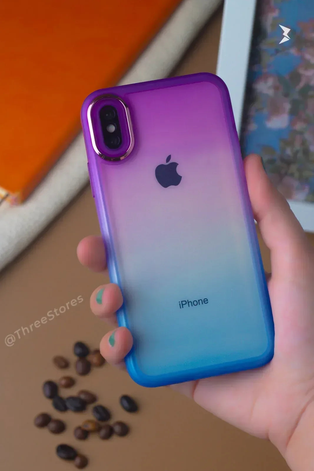 Q Series Vice City Colorful Protective Case iPhone X - Three