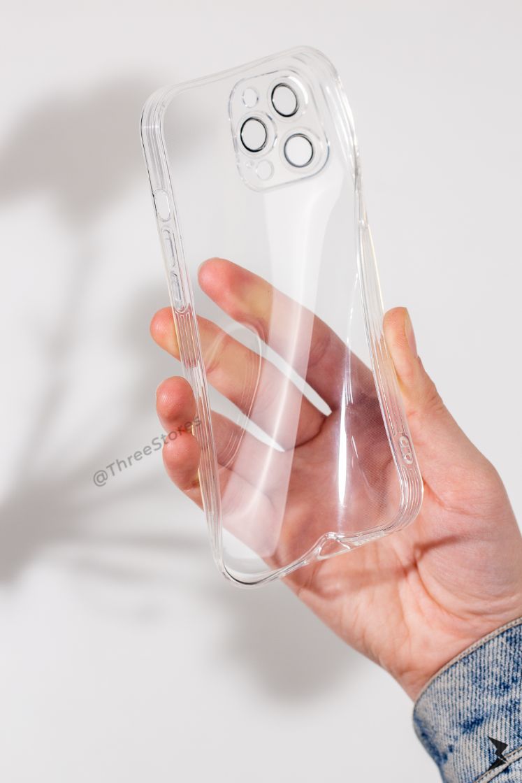 QY Glossy Transparent Camera Protective Case iPhone OUTPUT FB-22
