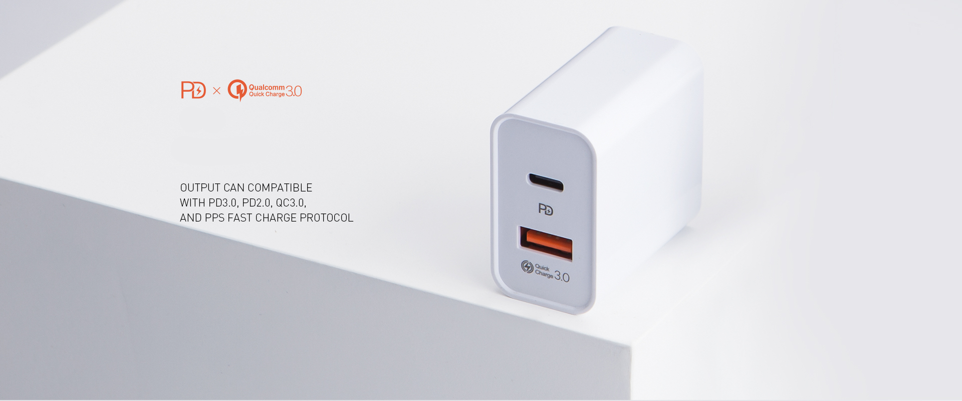 Recci 33W Dual Charger Gan RC22