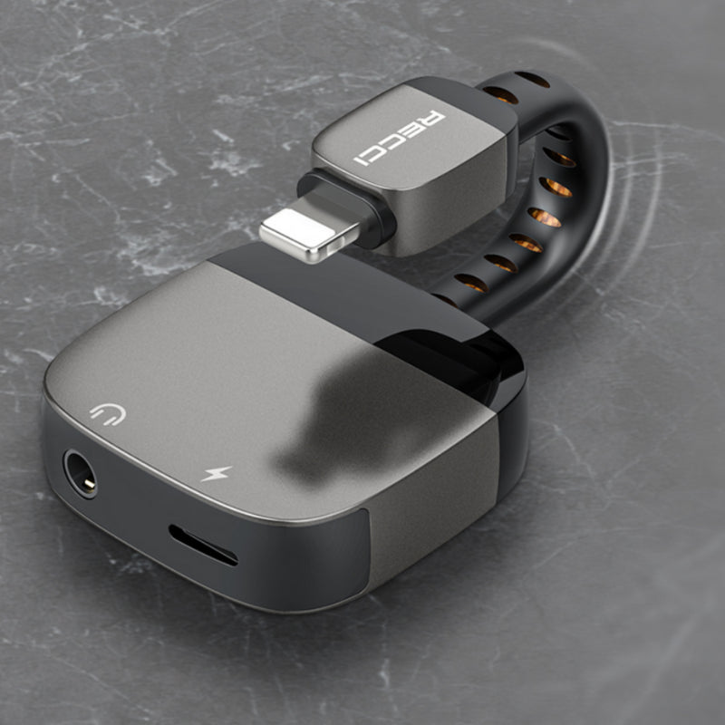 Recci Converter Lightning To Lightning & 3.5 RDS-A12