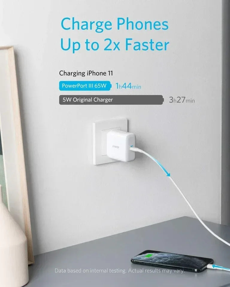 Anker PowerPort III Pod 1 Type-c 65W - Three