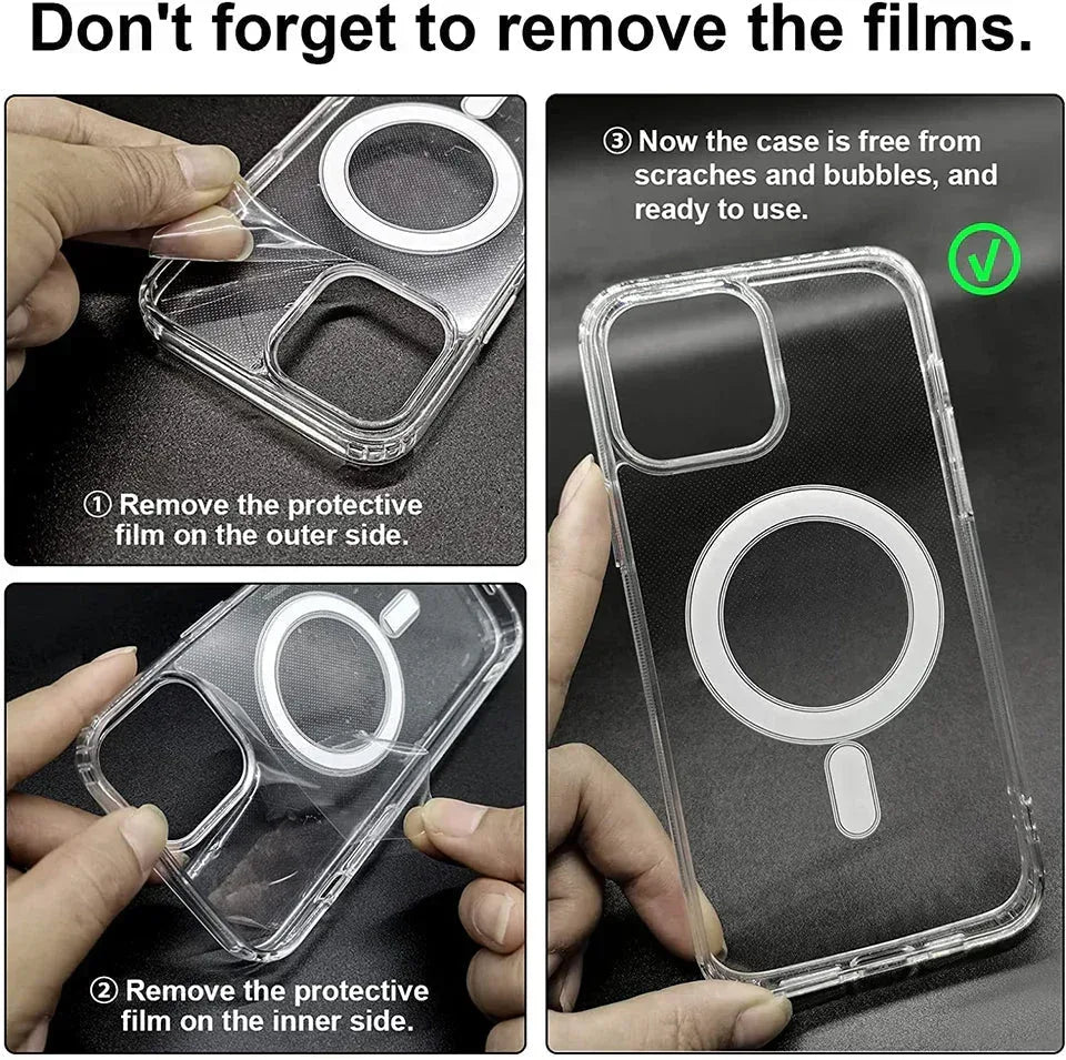 Transparent Magsafe Case iPhone 14 - Three