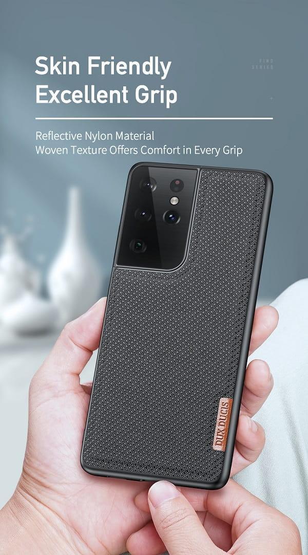 Fino Dux Ducis Fabric Case Samsung S21 Ultra - Three