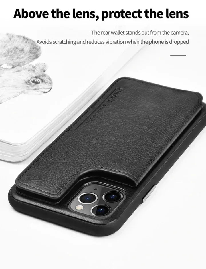 Puloka Full Back Wallet Case iPhone 13 Pro Max - Three