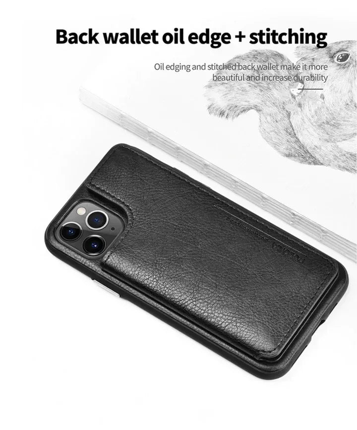 Puloka Full Back Wallet Case iPhone 13 Pro Max - Three