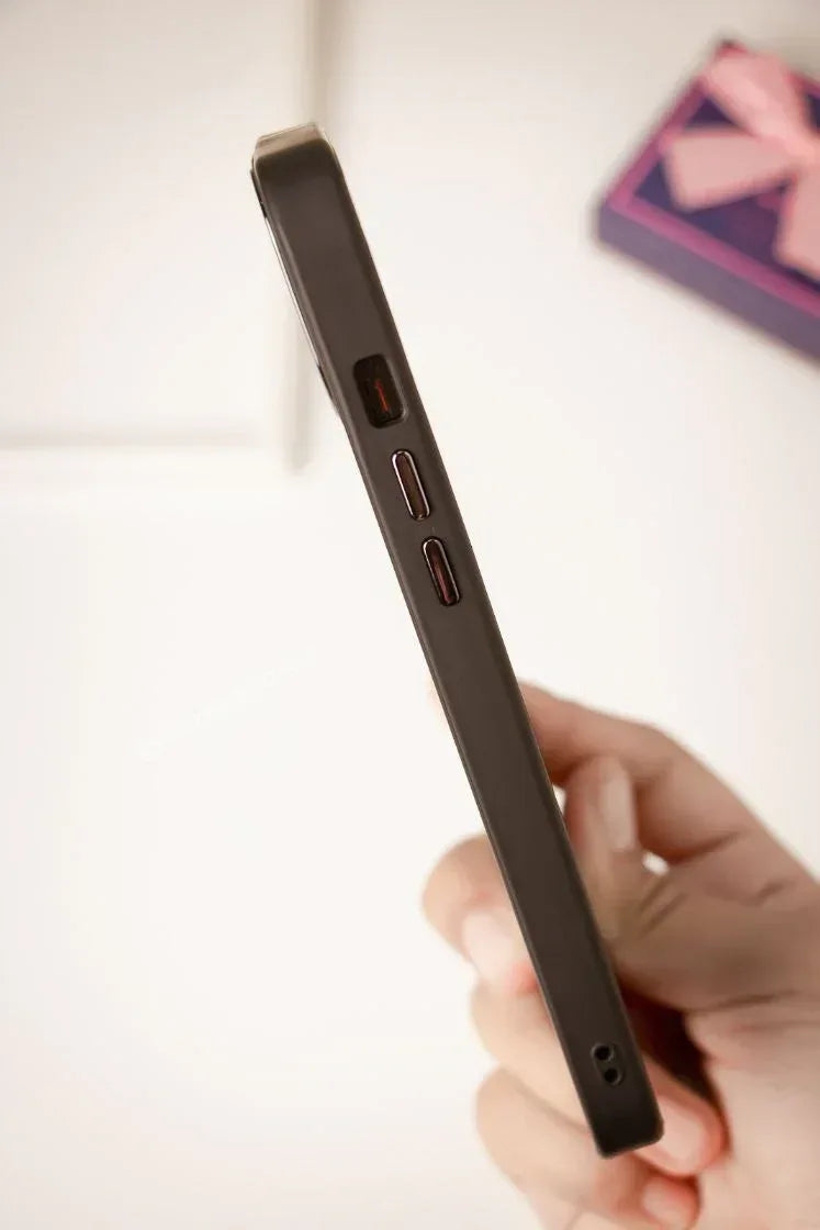 Skin Fashion Colored Frame Camera Case iPhone 12 Pro Max - Three