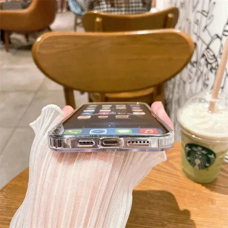 Transparent Magsafe Case iPhone 12 / 12 Pro - Three