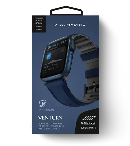 Viva Madrid Venturx Sports Silicone Watch Band - Three