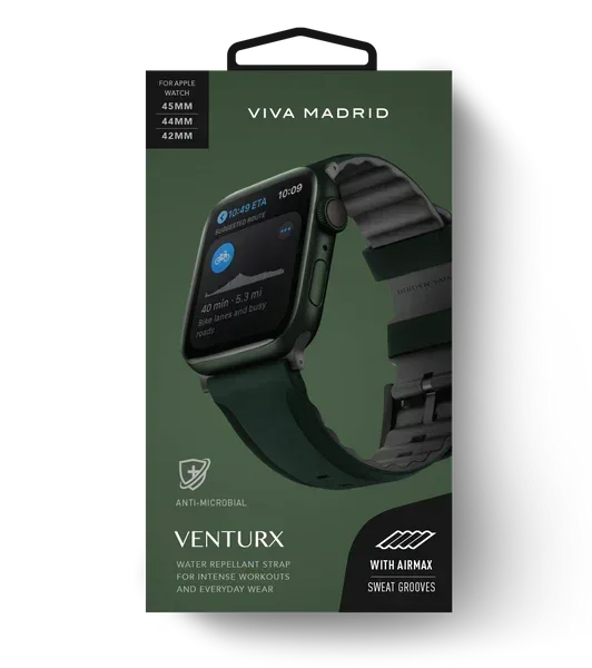 Viva Madrid Venturx Sports Silicone Watch Band - Three