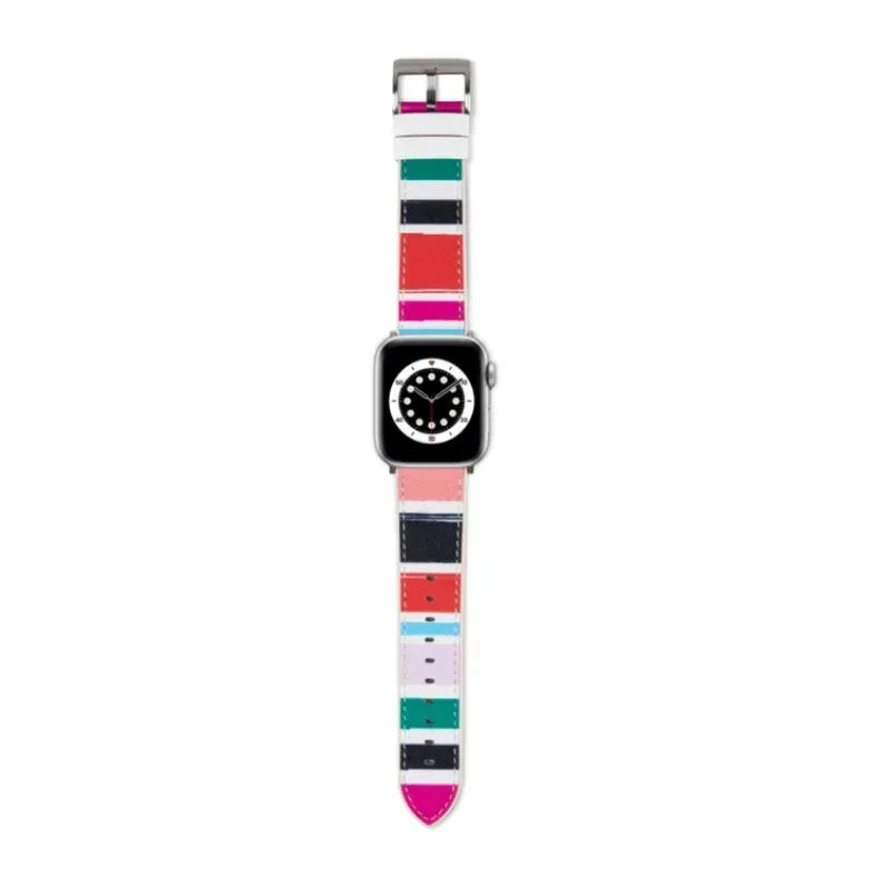 Viva Madrid Venturx Designer Edition Leather Watch Band - Three