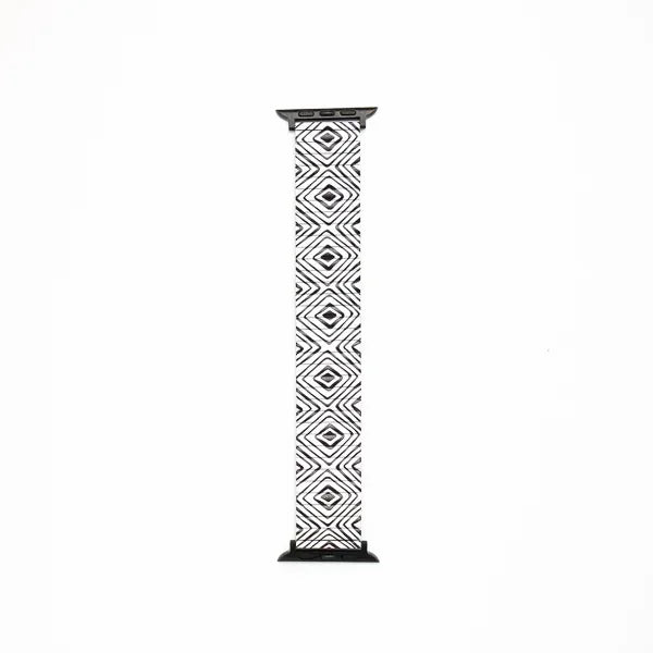 Metal Printed Watch Band For Apple Watch - Three
