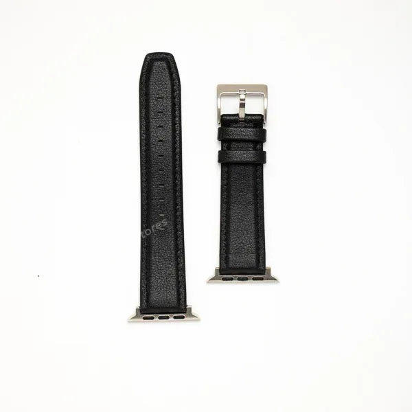 Coteetci Leather X Silicone Band For Apple Watch - Three