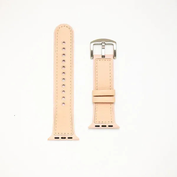 Coteetci Leather X Silicone Band For Apple Watch - Three