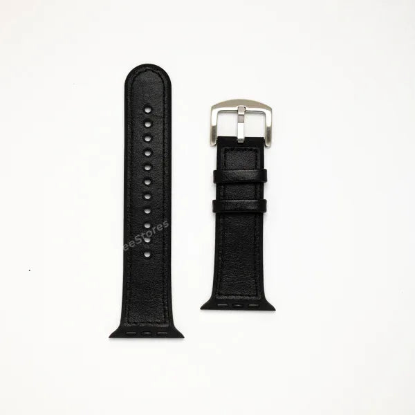 Coteetci Leather X Silicone Band For Apple Watch - Three
