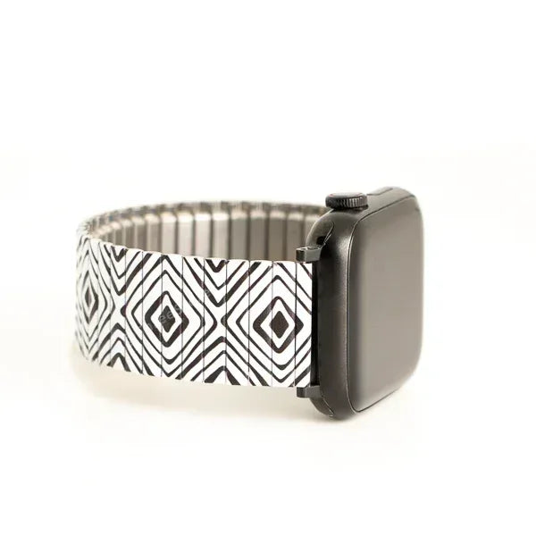 Metal Printed Watch Band For Apple Watch - Three
