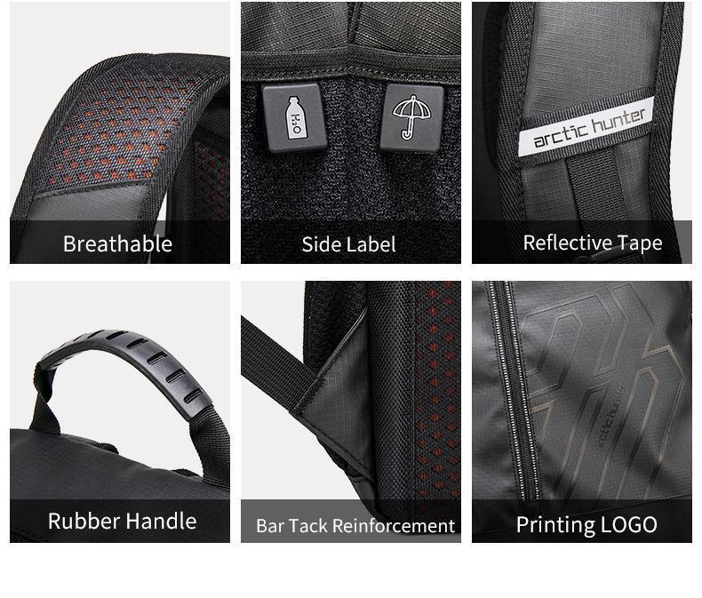 Arctic Hunter Back Bag B00387 - Three