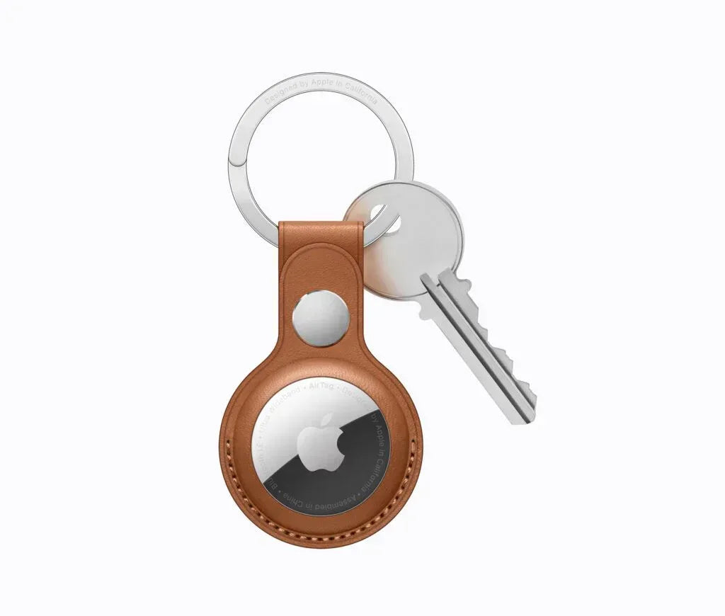 TGVI'S AirTag Leather Secure Loop Delicated Series - Three